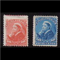 #46-47 F-VF LH-H SET OF TWO 