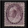 Image 1 : #83 VF-LH **BROWN VIOLET SHADE* STAMP HAS A THIN