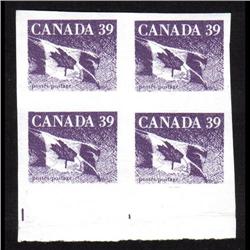 #1194B IMPERF MARGIN BLOCK 4 FORGERY