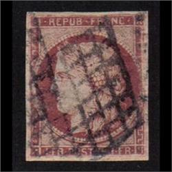 France #9c USED VF SIGNED ON BACK NO FAULTS