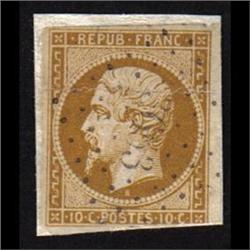 France #10 USED XF-SELECT SIGNED ON BACK NO FAULTS