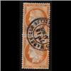 Image 1 : France #59d VF USED RARE PAIR SON CDS *PAIR RE-ENFORCED TO AVOID SEPARATION*