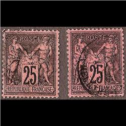 France USED #93 (Yvert #91-91a) SON CDS SELECT CHOICE CAT56€