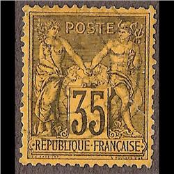 France USED #94 (Yvert #93) XF-SON CDS SELECT