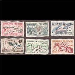 France MINT #700 to 705 XF LH SELECT (Yvert #960 to 965) CAT53€
