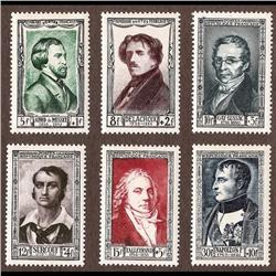 France MINT #B258 TO 263  XF NH SELECT CAT$47,00US