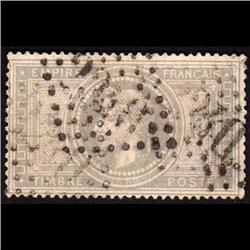 France #37 Gray XF YVERT CAT-1000EUROS