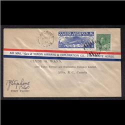FIRST FLIGHT COVER #CL42 + 104 SIGNED B