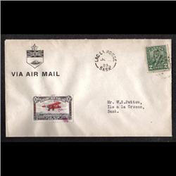 FIRST FLIGHT COVER #CL46 +150 *LAC LA R