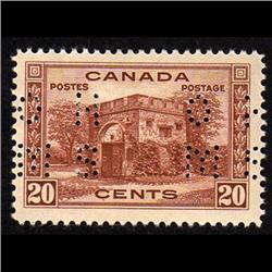 #O243 XF-LH PERFORATED 0.H.M.S. CAT$50.