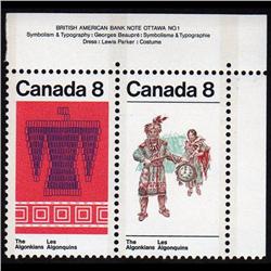 #568-69var XF-NH *BLUE LINE OVER INDIAN