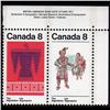 Image 1 : #568-69var XF-NH *BLUE LINE OVER INDIAN