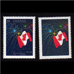 #1278var XF-NH MISSING SILVER VARIETY