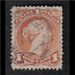 #22a VF-USED WATERMAKED VARIETY LETTER 