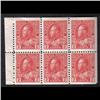 Image 1 : #106a-var XF-NH BOOKLET PANE OF 6 ROSE 