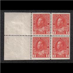 #109a NH BOOKLET PANE OF 4 C$200,00