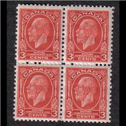 #192 XF-3NH 1LH BLOCK OF 4
