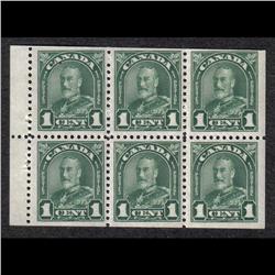 #163c VF-NH BOOKLET PANE OF 6 C$45,00