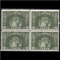 #209 XF-NH BLOCK OF 4 C$320,00 A PERFEC