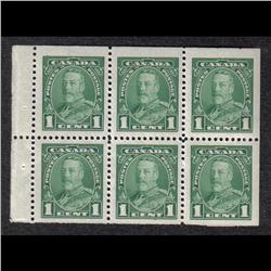 #217b VF-NH BOOKLET PANE OF 6 C$105,00