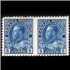 Image 1 : #111 XF-NH IMPERF HORIZONTAL PAIR *UNIQ