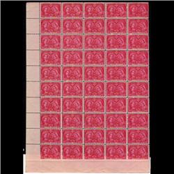 WOW #53 XF-NH LL PANE OF 50 JUBILEE STAMPS *RARE*
