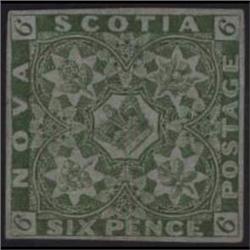 NOVA SCOTIA #4 MINT VF AIEP CERT. C$6000,00