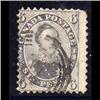Image 1 : CANADA #13 F-VF C$6750.00 *RARE* (6d BROWN VIOLET)