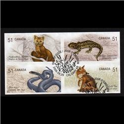 2006 NEW ISSUE ENDANGERED SPECIES IMPERF USED BLOCK OF4