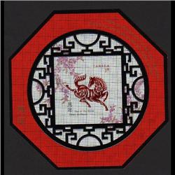 #1934 XF-NH IMPERF PROOF ESSAY HORSE S/SHEET WITH GRID