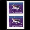 Image 1 : #1180d XF-NH IMPERF PAIR PEARY CARIBOU *SCARCE+RARE*