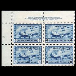 #C7 VF-NH PLATE BLOCK #2 UPPER LEFT