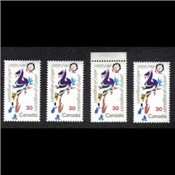 #915-var XF-NH CLOSE, SHIFT, OPEN MOUTH, 4 VARIETY