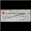 Image 5 : 1925 to 1932 OLD BANK CHECK QTT6 -PERFIN ON ONE