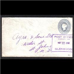 NEWFOUNDLAND #U2 ON COVER TO ST. JOHN