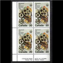 #684T1 XF-NH LL BLOCK 4 *MISSING TAG VARIETY ERROR*