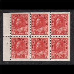 #106a BOOKLET PANE 6 NH C$70,00