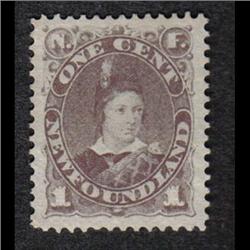 NEWFOUNDLAND #42 XF-LH SELECT 