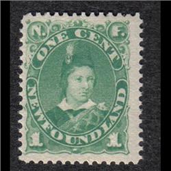 NEWFOUNDLAND #45a F-VF-NH 