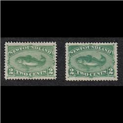 NEWFOUNDLAND #46 + 46i XF-LH SELECT 