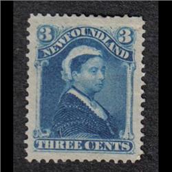 NEWFOUNDLAND #49b XF-LH SELECT 