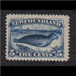 NEWFOUNDLAND #54 F-VF-LH 