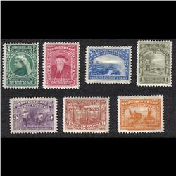 NEWFOUNDLAND #61 to 67 XF-LH SET 