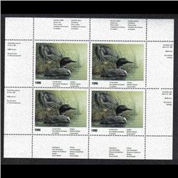 #DQ-6 XF-NH LOONS DUCK BOOKLET 4 C$100,00 COME WITH THE COVER TO PROTECT THE BOOKLET