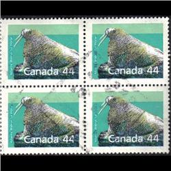 #1171c XF-USED BLOCK OF 4 C$480,00