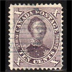#17 F-VF USED C$150,00 DARK VIOLET SHADE