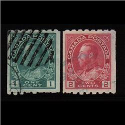 #123-124 VF USED C$150,00