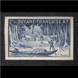 FRENCH GUYANA #199 XF-NH IMPERF