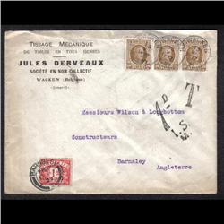 BELGIUM LOT OF 7 BETTER PUBLICITY COVER EST $750,00+++