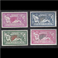 France #129-132 VF-LH HIGH VALUE SET